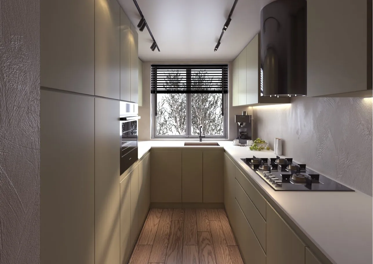 Kairos kitchen in Beige
