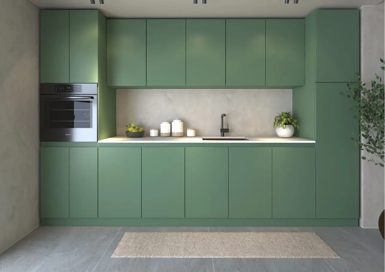 Kairos kitchen in Sage